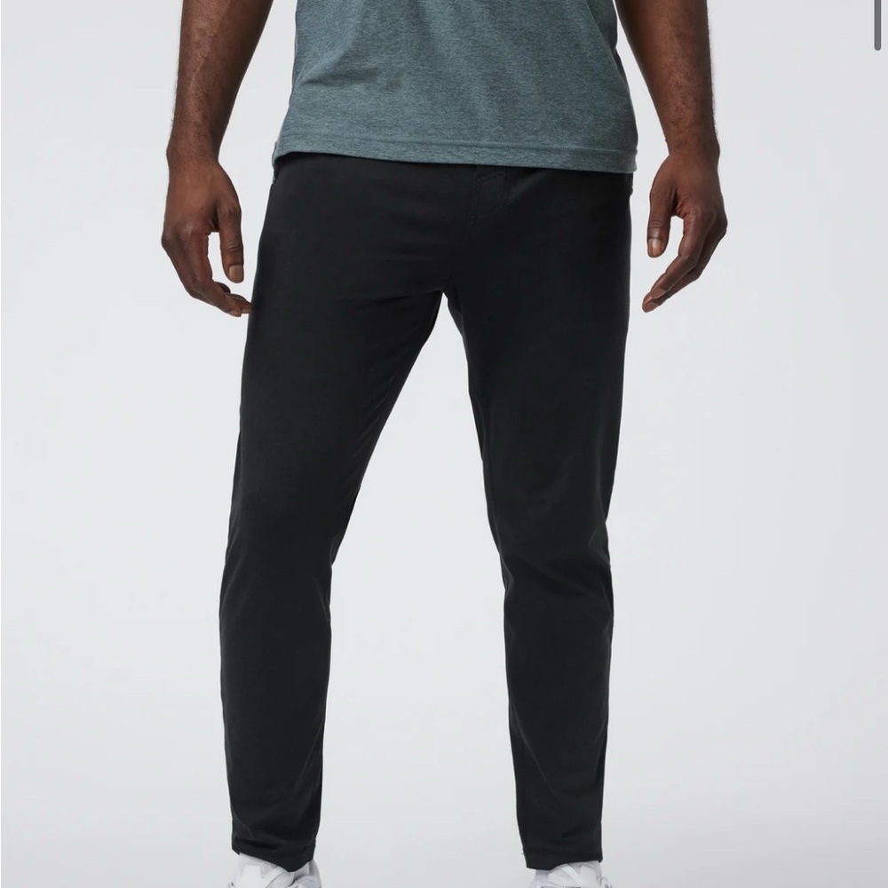 Vuori Men’s Heather Black Coronado Performance Pants Size X-Large